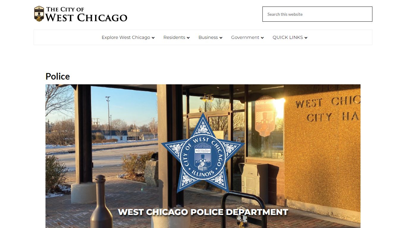 Police - West Chicago, Illinois